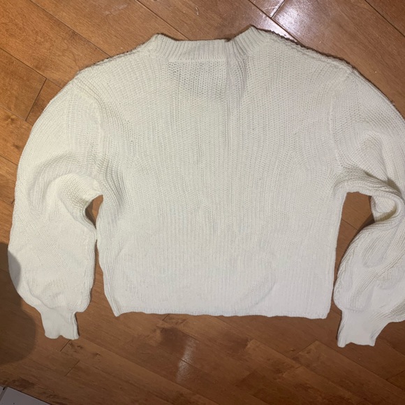 Dynamite medium white/cream women’s sweater - Picture 2 of 2